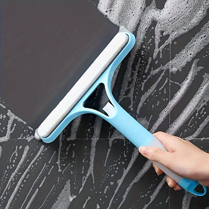 WINDOW SQUEEGEE WITH REFILLABLE ATOMIZER.