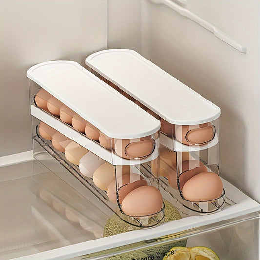 Rolling Egg Stack Rack