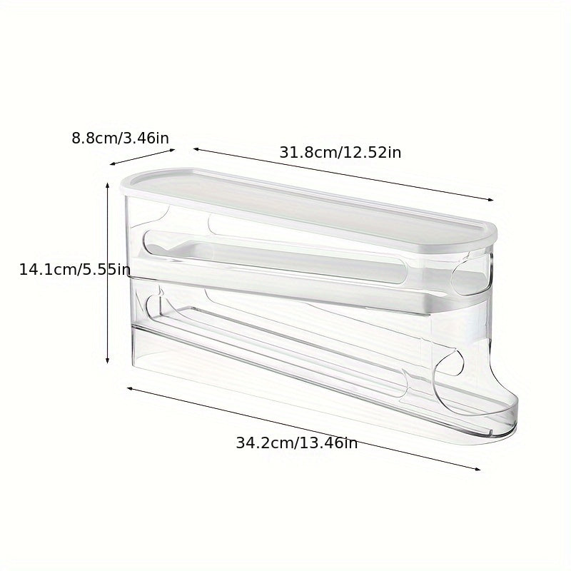 Rolling Egg Stack Rack