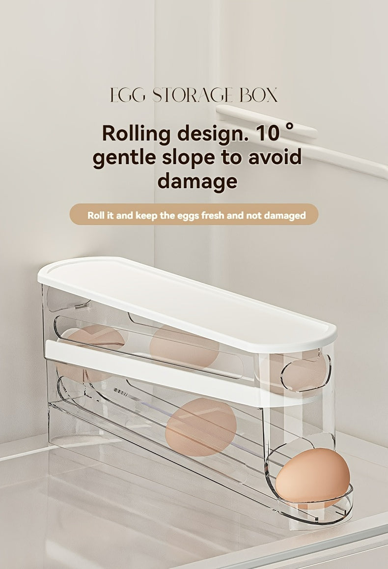 Rolling Egg Stack Rack