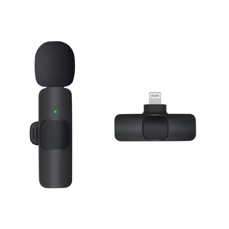 KEKAXI Wireless Microphone Wireless Lapel Microphone Portable Vid